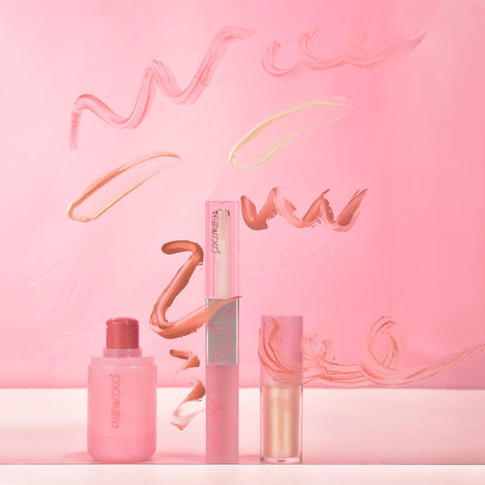 Face-Kevin&Coco Pudding Makeup Set- Blush, Highlight and Lip Gloss KC1103-A ($3 each, 12pc display)