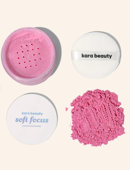 Face- Kara Soft Focus Loose Setting Powder Translucent Pink F4-27-4 (3pc bundle ,$4.25 each)