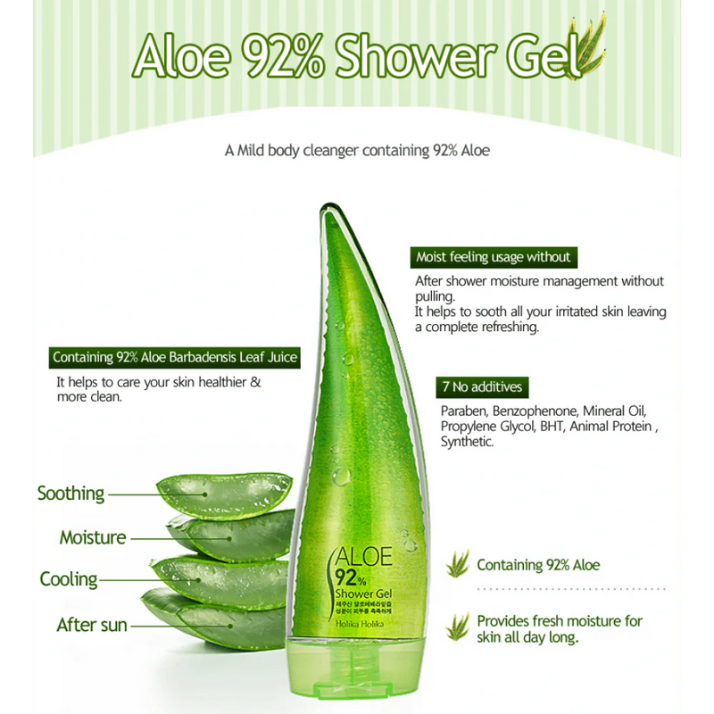 Load image into Gallery viewer, Skincare- Aloe 92% Clean Water Mountain Shower Gel (6pc bundle, $5 each)
