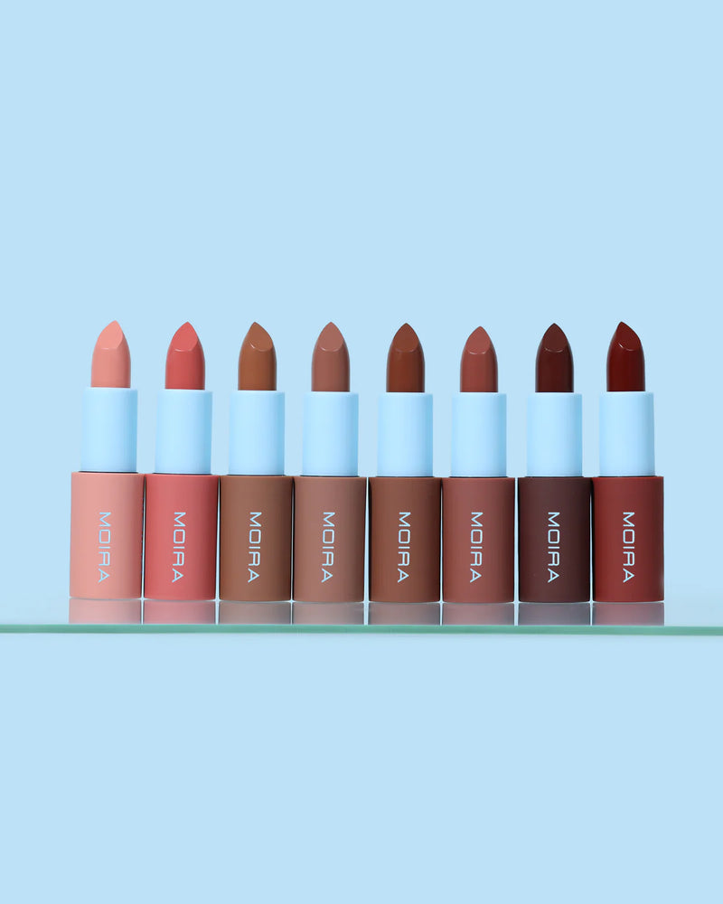 Load image into Gallery viewer, Lips-Moira Lip Chic Satin Lipstick CSL006 ($3.50 each, 3pc bundle)
