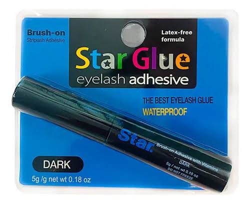 Eyelashes-Star Glue Brush On Eyelash Glue (Dark) ZG-004 ($2.08 each, 12pc box)