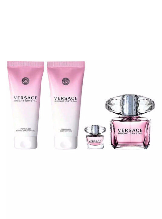 Perfume Set- Bright Crystal By Versace Eau De Toilette -100% Authentic