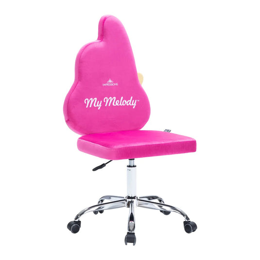 Impressions My Melody Face Swivel Vanity Chair MM230-MTA (1pc Magenta)