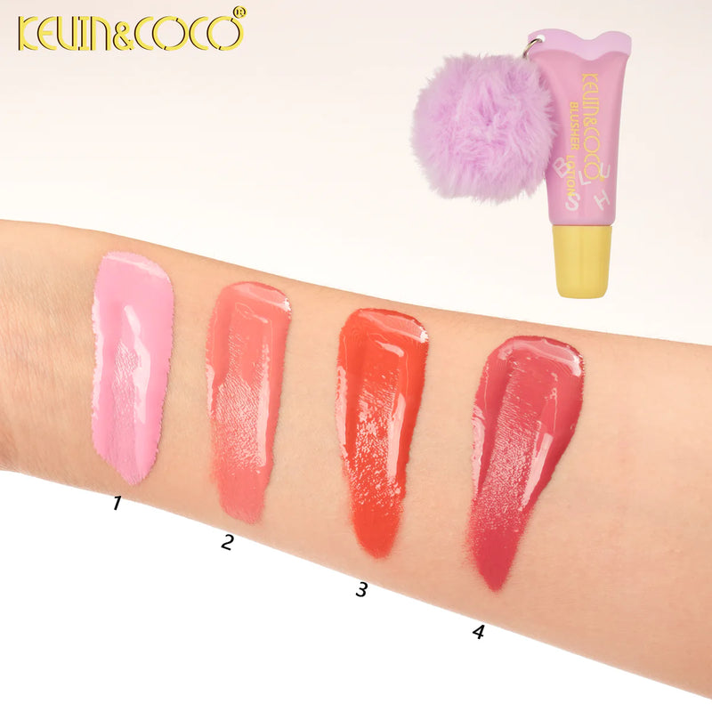 Load image into Gallery viewer, Face-Kevin&amp;Coco Purple Heart Blush KC1271 ($1 each, 24pc display)
