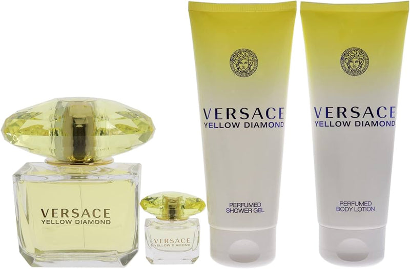 Load image into Gallery viewer, Perfume Set- Yellow Diamond By Versace Eau De Toilette  -100% Authentic
