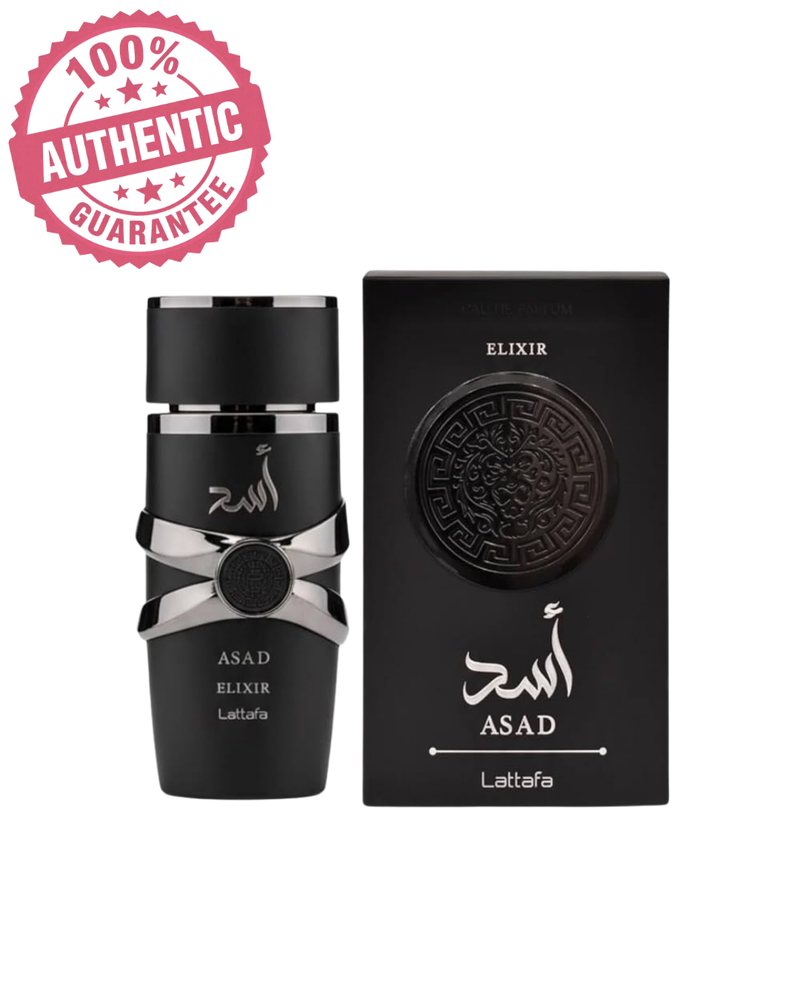 Load image into Gallery viewer, Perfumes- Asad Elixir by Lattafa Eau De Parfum 3.4oz/100ml  -100% Authentic
