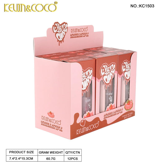 Lips-Kevin&Coco Love Is In The Air  Lip Kit Set KC1503 ($2.25 each, 12pc display)