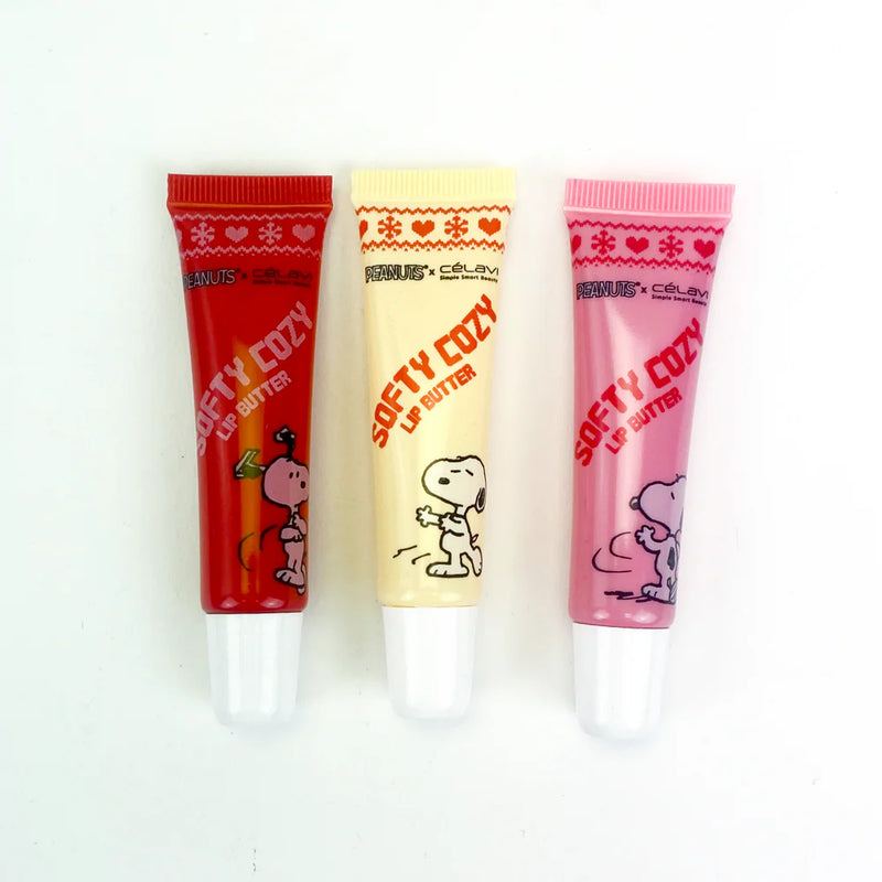 Load image into Gallery viewer, Lips-Celavi x Peanuts Holiday 3pc Lip Butter P46271H ($3 each, 4pc bundle)
