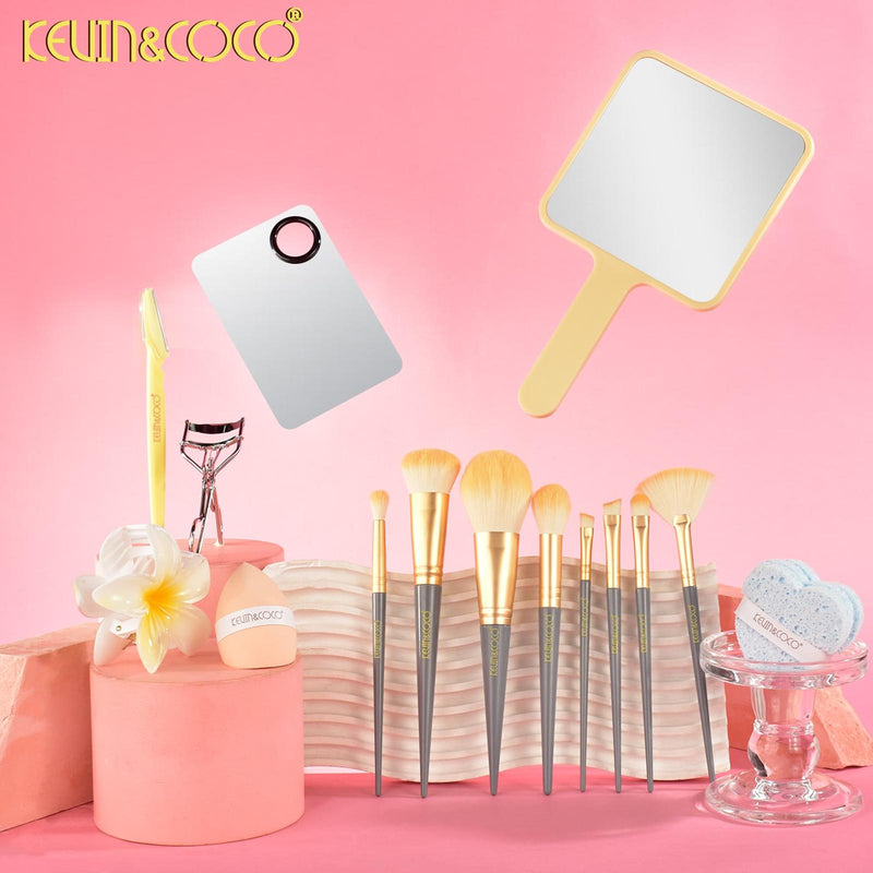 Load image into Gallery viewer, Accessories-Kevin&amp;Coco Perfect Canvas Makeup Tool Kit KC1167-NUDE  ($13 each, 2pc bundle)
