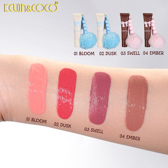 Face-Kevin&Coco Bow Liquid Blush With Keychain KC1440 ($1.50 each, 24pc Display)