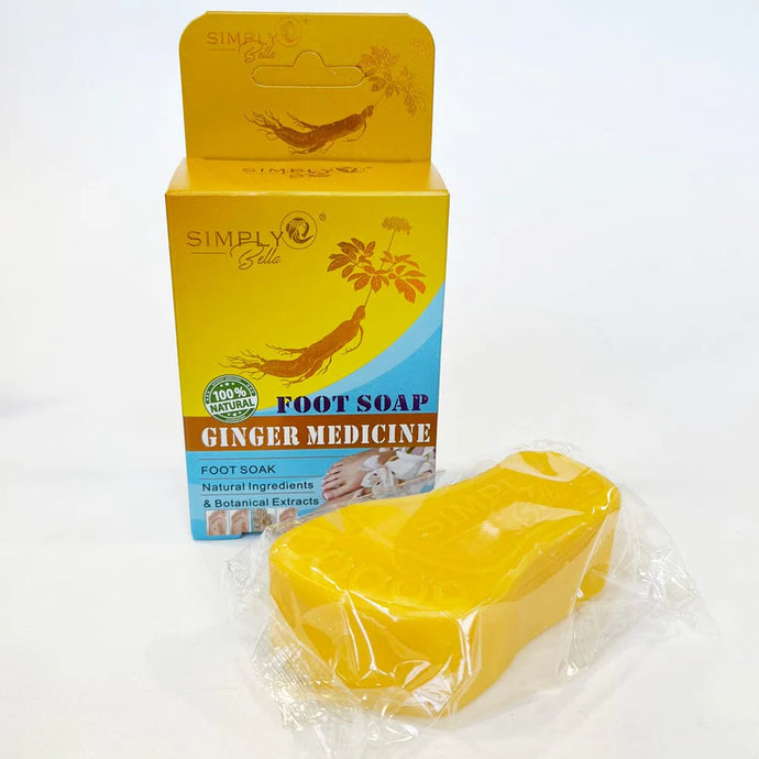 Skincare-Simply Bella Foot Ginger Medicine Soap SIM048 ($1.75 each, 12pcs display)