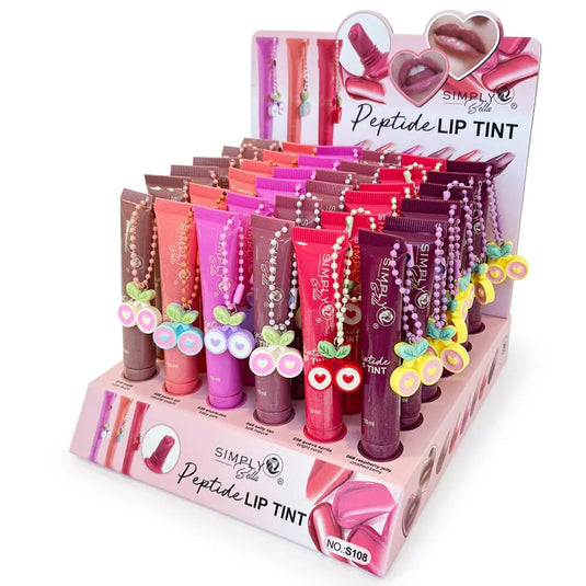 Lips-Simply Bella Peptide Lip Tint S108 ($1 each, 36pc display)