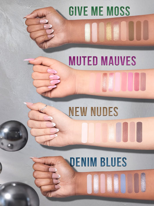 Eyes-Beauty Creations 9 Color Magnetic Eyeshadow Palettes Display 9SP-PTD (24pc Display + 4 Free Tester)