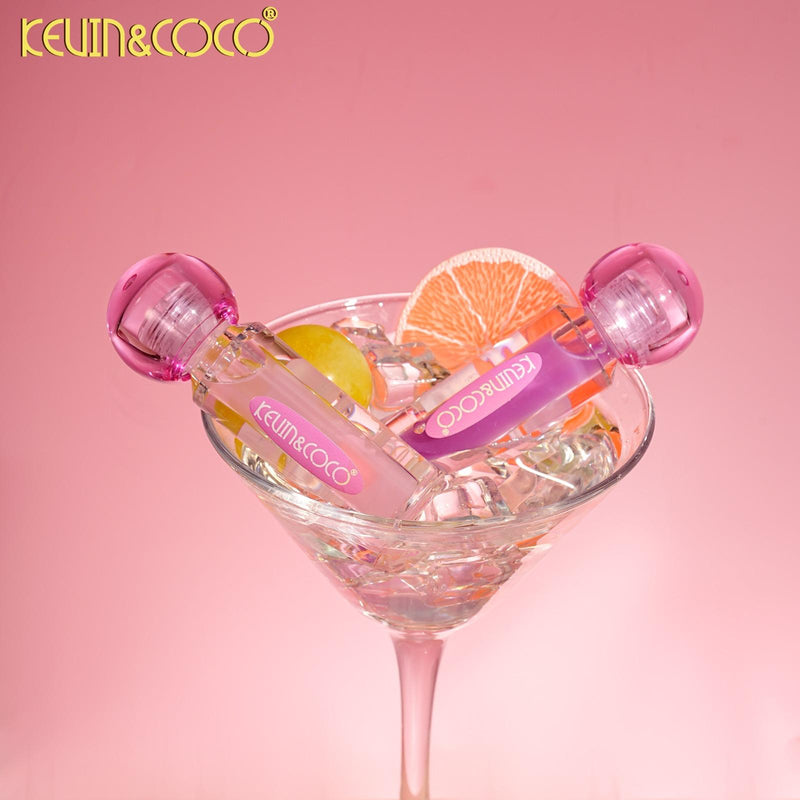 Load image into Gallery viewer, Lips-Kevin&amp;Coco Glossy Pop Kiss Ph Lip Oil KC1343 ($1.25 each, 12pc Display)
