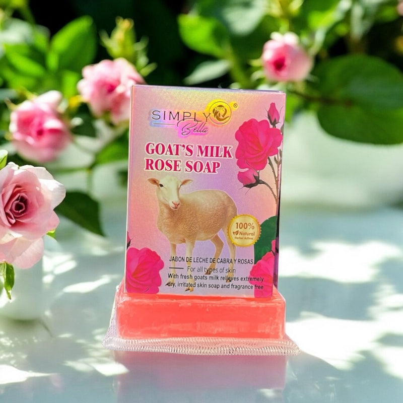 Load image into Gallery viewer, Skincare- Simply Bella Goat’s Milk Rose Soap SIM024 (12pc box, $1.75 each)
