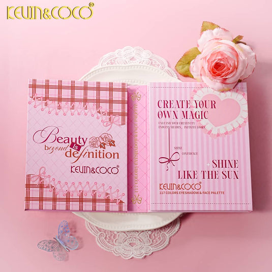 Face-Kevin&Coco Teddy Bear Girl Eyeshadow Palette KC1611 ($8.50 each, 4pc bundle)