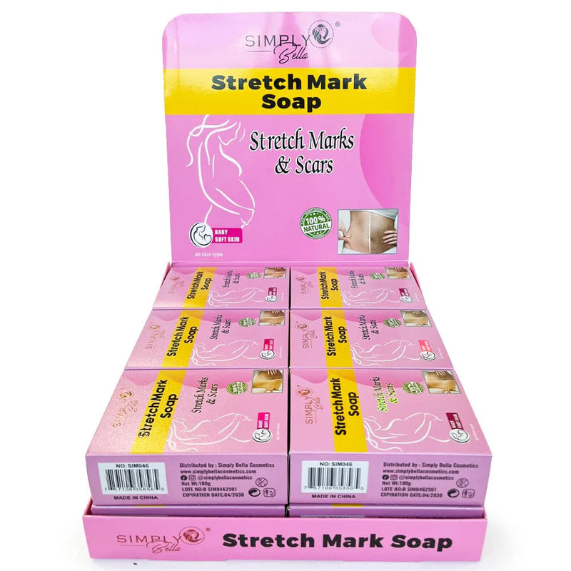 Load image into Gallery viewer, Skincare-Simply Bella Stretch Mark Soap SIM046 ($1.75 each, 12pcs display)
