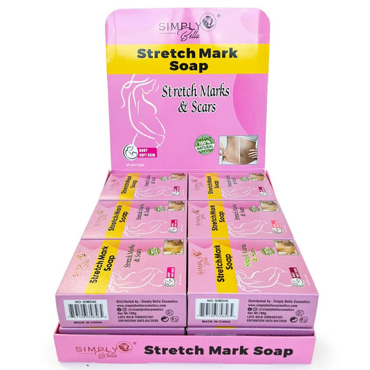 Skincare-Simply Bella Stretch Mark Soap SIM046 ($1.75 each, 12pcs display)
