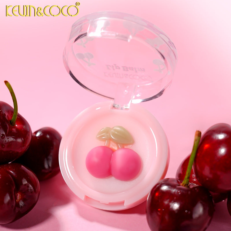 Load image into Gallery viewer, Lips-Kevin&amp;Coco Cherry Blossom Lip Balm KC1416 ($1 each, 24pc Display)
