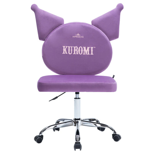 Impressions Kuromi Face Swivel Vanity Chair IVFC-KU231-LAC  (1pc)