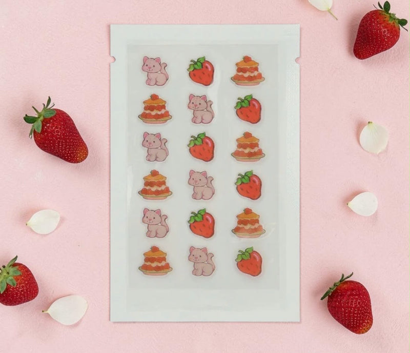Load image into Gallery viewer, Skincare-Strawberry Shortcake Spot Patches SS45543 (6 pcs pack, $3.75 each)
