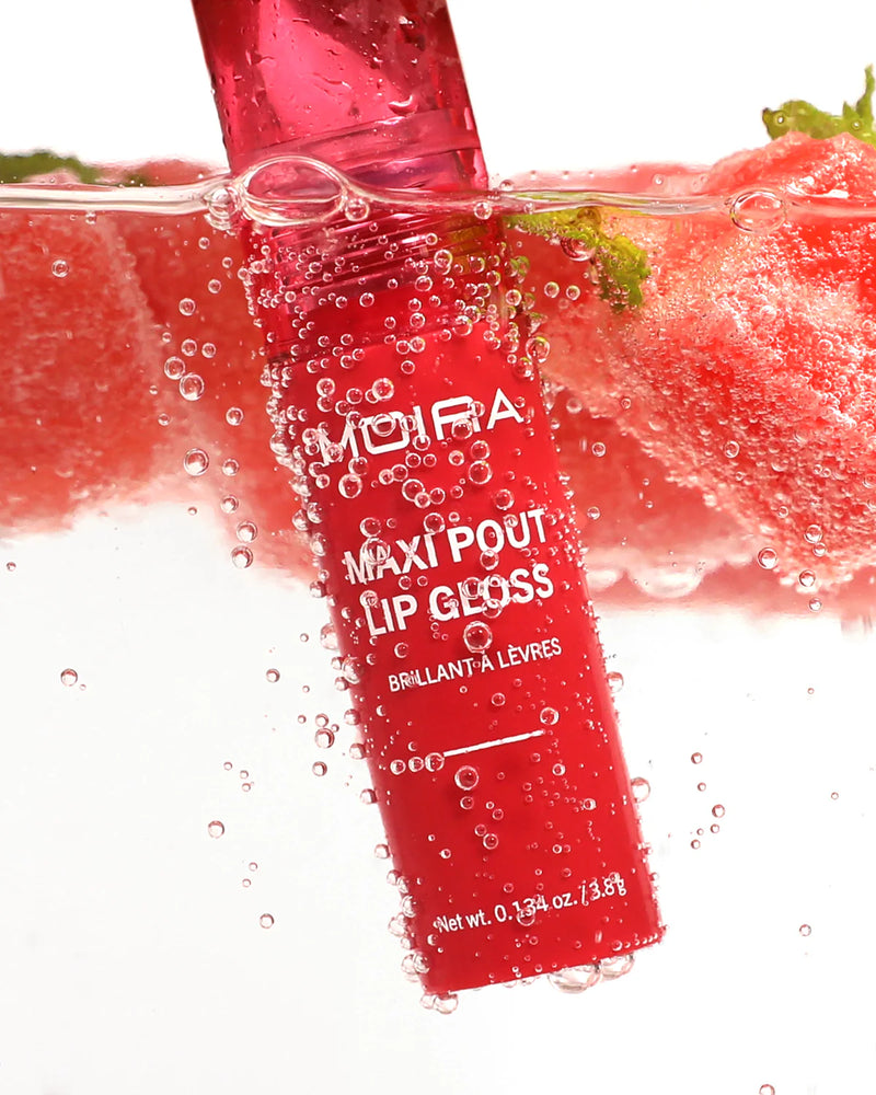 Load image into Gallery viewer, Lips-Moira Maxi Pout Lip Gloss MPLG011 Petal Dream ($3.50 each, 3pc bundle)
