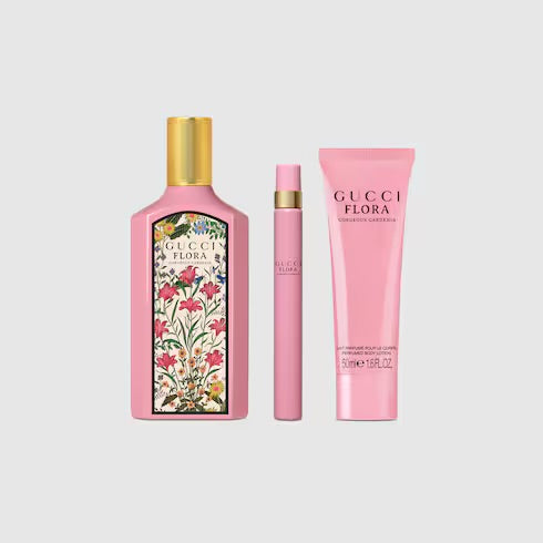 Perfume Set- Flora Gorgeous Gardenia By Gucci Eau De Parfum