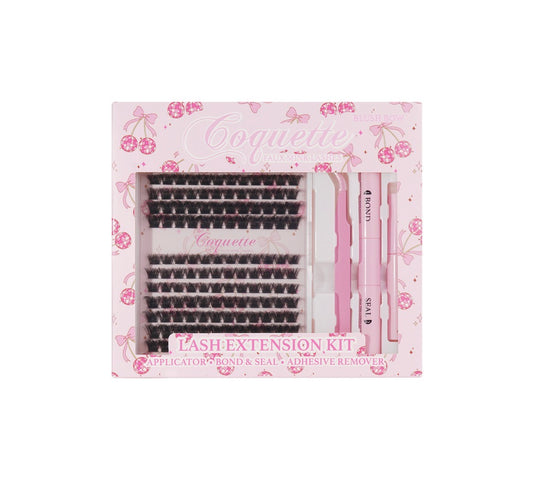 Eyes- Coquette Faux Mink Lash Cluster Kit BOW BLUSH