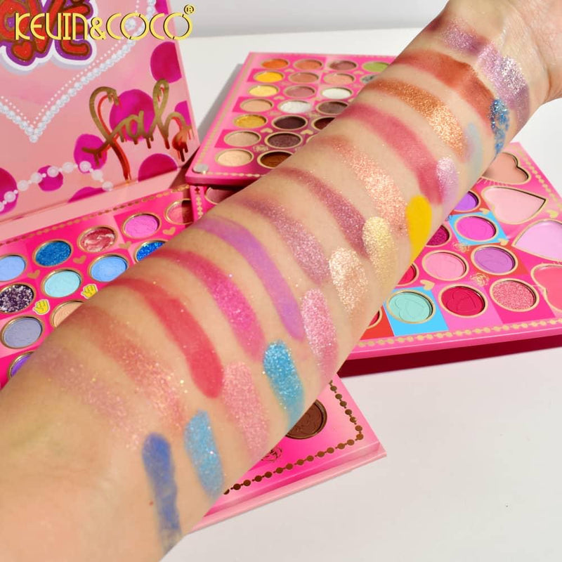 Load image into Gallery viewer, Eyes- Kevin&amp;Coco Mean Girls Club Eyeshadow Palette KC233730 (4pc bundle, $6.50 each)
