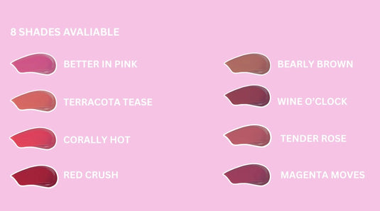 Lips-Beauty Creations Kiss Me Liquid Gel Tint 8 Shade Display KMLT-PT (48pc display + Free Tester)