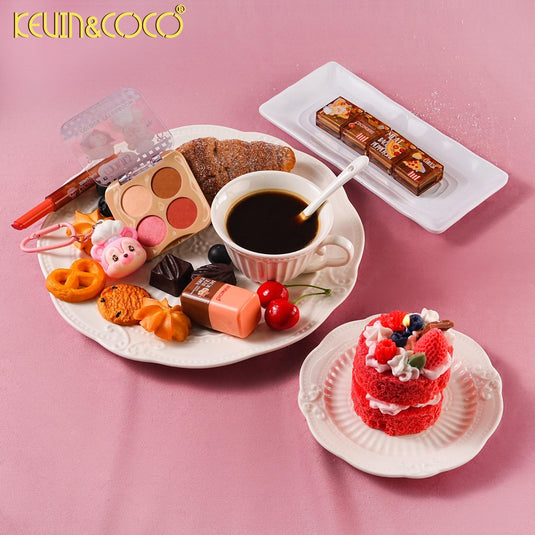 Face-Kevin&Coco Bear Cafe Makeup Set KC1565 ($11 each, 3pc bundle)