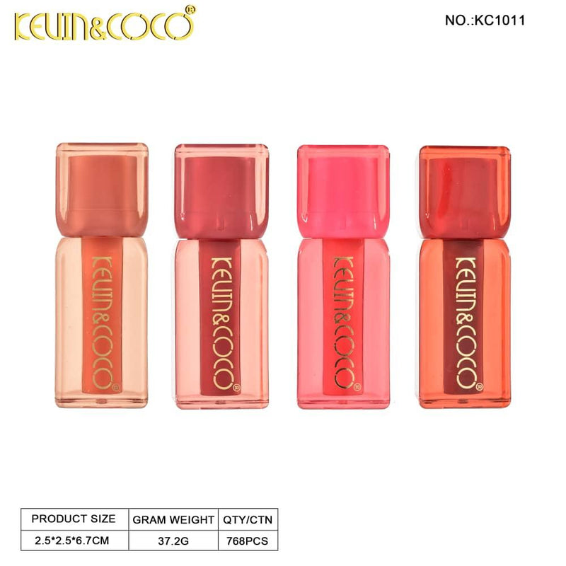 Load image into Gallery viewer, Lips-Kevin&amp;Coco Kiss Lip Gloss KC1011 ($1.10 each, 48pc display)
