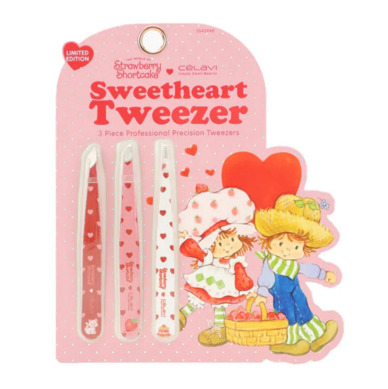 Load image into Gallery viewer, Eyebrow-Celavi Strawberry Shortcake Printed Tweezer Set SS45948 ($4 each, 4pcs bundle)
