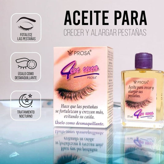 Eyes- Prosa Oil for Eyelash (6pc Bulk, $3 each)