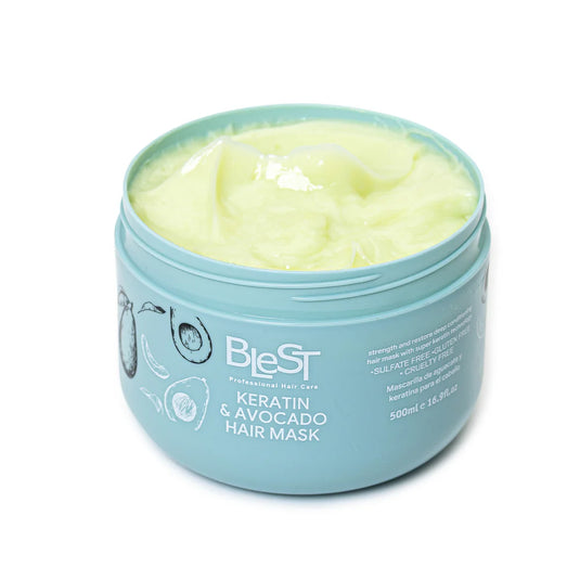 Hair-Blest Keratin & Avocado Hair Mask BH702 ($4.50 each, 4pc bundle)