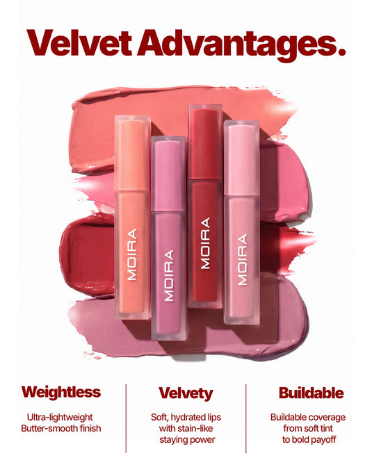 Lips-Moira Velvet Air Lip Tint Display VALTSET (42pc Display + Tester)