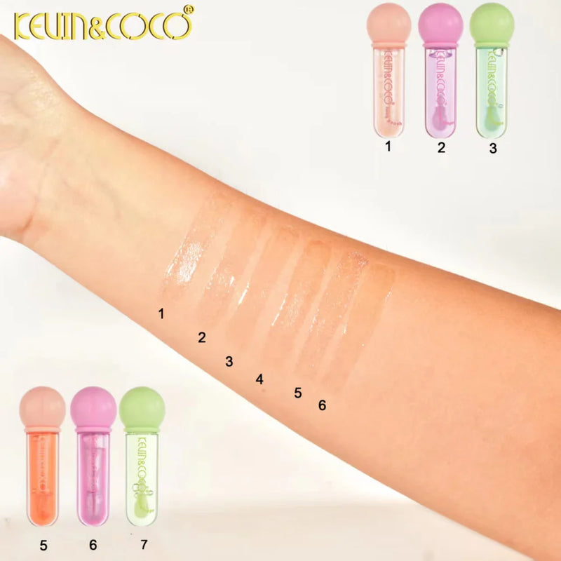 Load image into Gallery viewer, Lips-Kevin&amp;Coco Lip Glow Fruit Lip Gloss KC1137 ($1 each, 24pc display)
