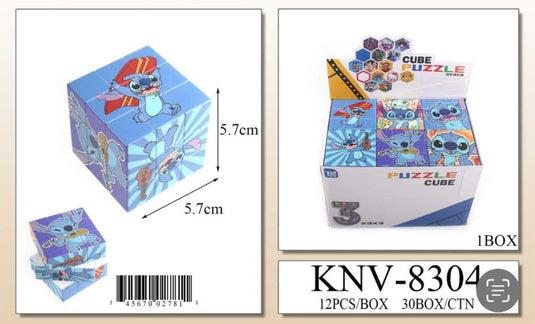 Accessories- Ohana Cube Puzzle KNV-8304 (12pc box)