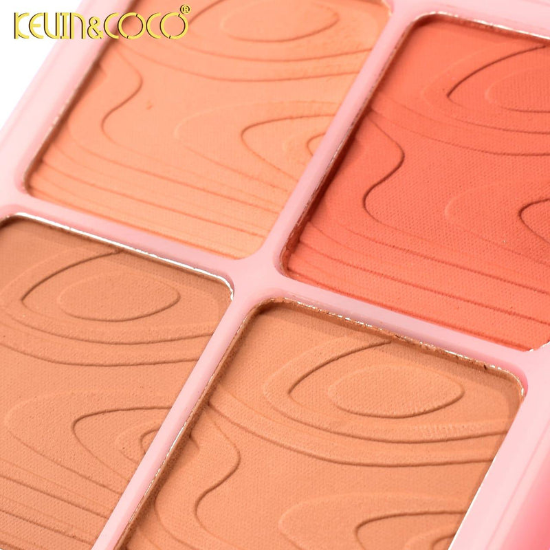 Load image into Gallery viewer, Face-Kevin&amp;Coco Mermaid Blush&amp;Contour Palette KC248872 ($1.50 each, 12pc display)

