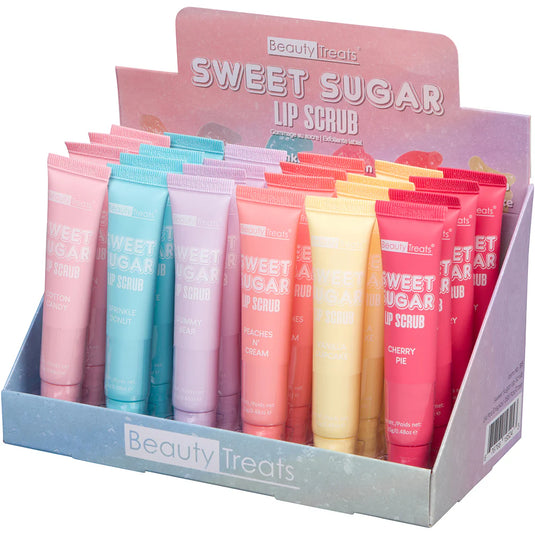 Lips-Beauty Treats Sweet Sugar Lip Scrub No.195 ($1.16 each, 24pc display)