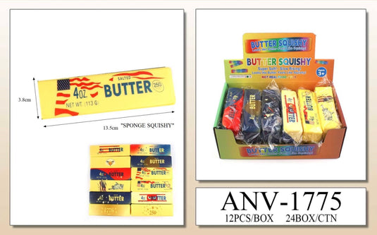 Accessories-Butter Squishy Toy ANV-1775 (12pc pack)