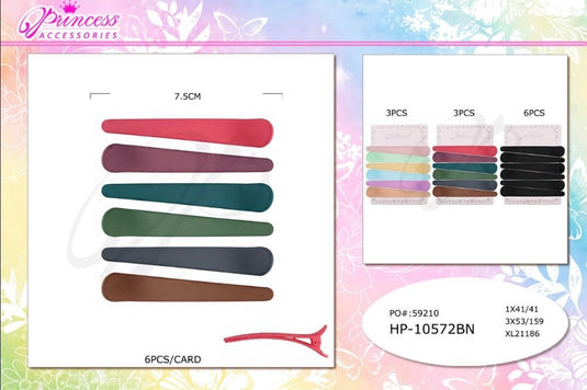 Hair-Metal Hair Pin HP-10572BN (12pc pack)