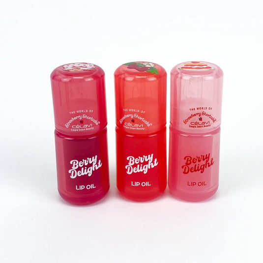 Lips-Celavi Strawberry Shortcake Lip Oil Set SS60137H ($4 each, 4pc bundle)
