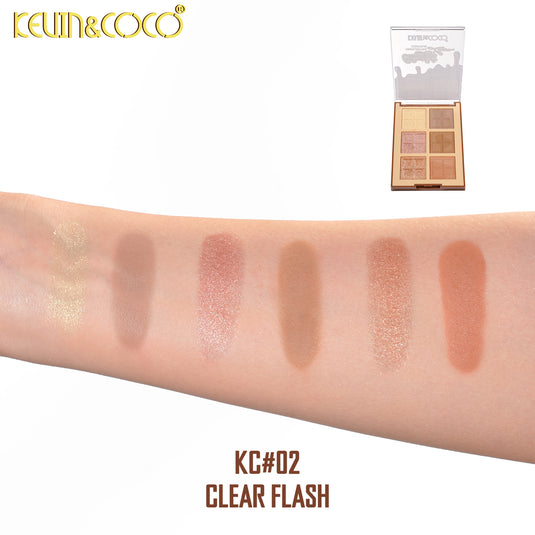 Face-Kevin&Coco Chocolate Lover Highlight & Contour Palette KC1350 ($2.75 each, 12pc display)