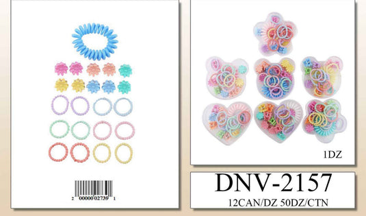 Hair- Assorted Hair Accessories Box DNV-2157 (12pc pack)