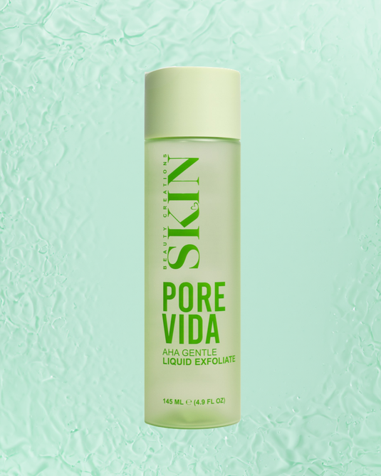 Skincare-Beauty Creations SKIN “Pore Vida” AHA Gentle Liquid Exfoliate SK-PVLE ($7 each, 3pc Bundle)