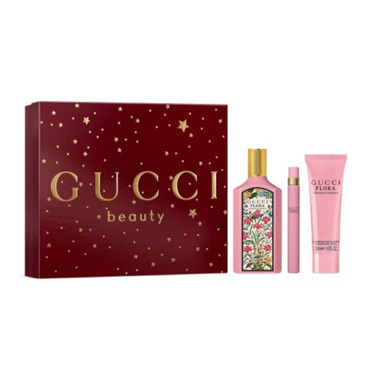 Perfume Set- Flora Gorgeous Gardenia By Gucci Eau De Parfum