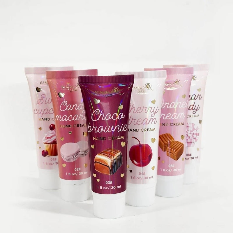 Load image into Gallery viewer, Skincare-Simply Bella Sweet Selection 6pc Hand Cream S129 ($4.50 each, 6pc bundle)
