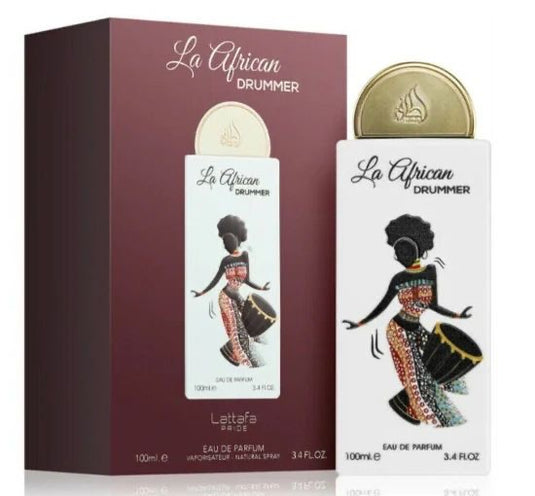 Perfumes-Lattafa La African Drummer Eau De Parfum 3.4oz/100ml