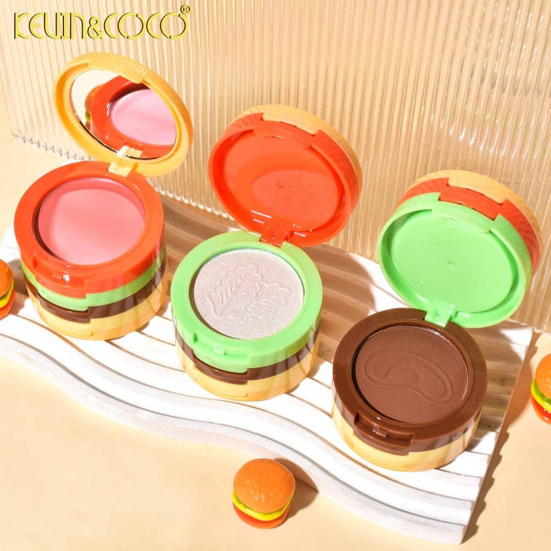 Load image into Gallery viewer, Face-Kevin&amp;Coco Hamburger 5-IN-1 Face Set KC245253 ($2.50 each, 6pc display)
